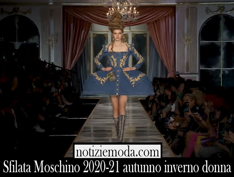 Sfilata Moschino 2020 21 autunno inverno donna