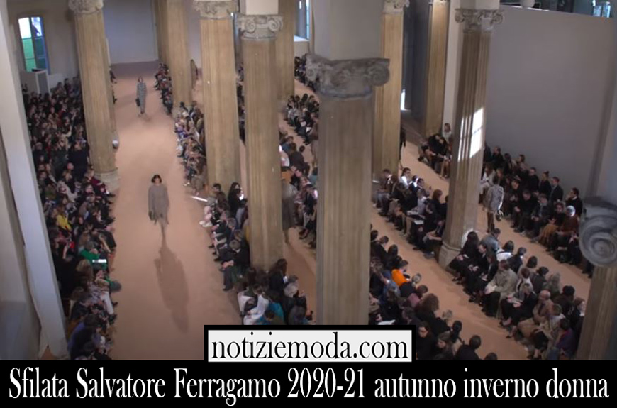 Sfilata Salvatore Ferragamo 2020 21 autunno inverno donna