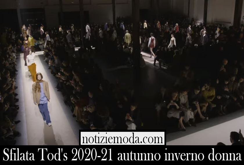 Sfilata Tods 2020 21 autunno inverno donna