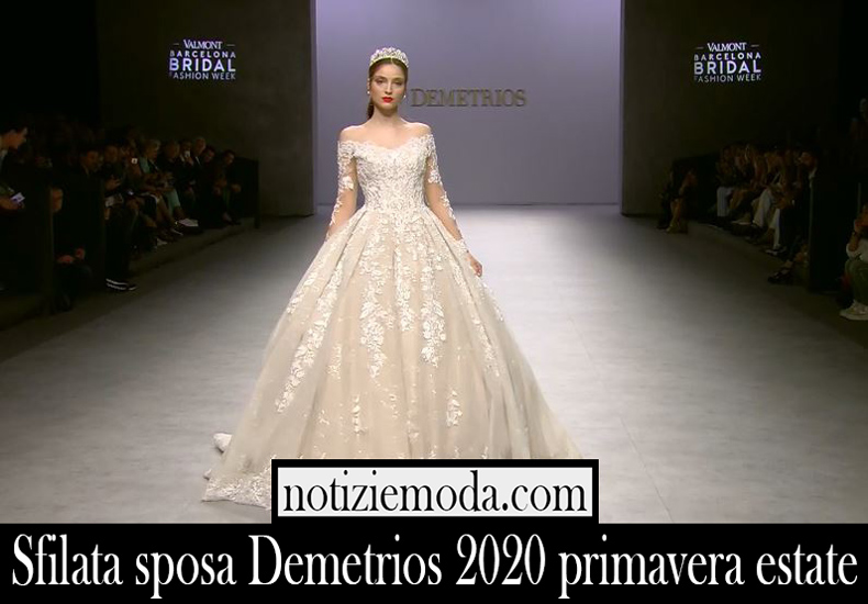 Sfilata sposa Demetrios 2020 primavera estate