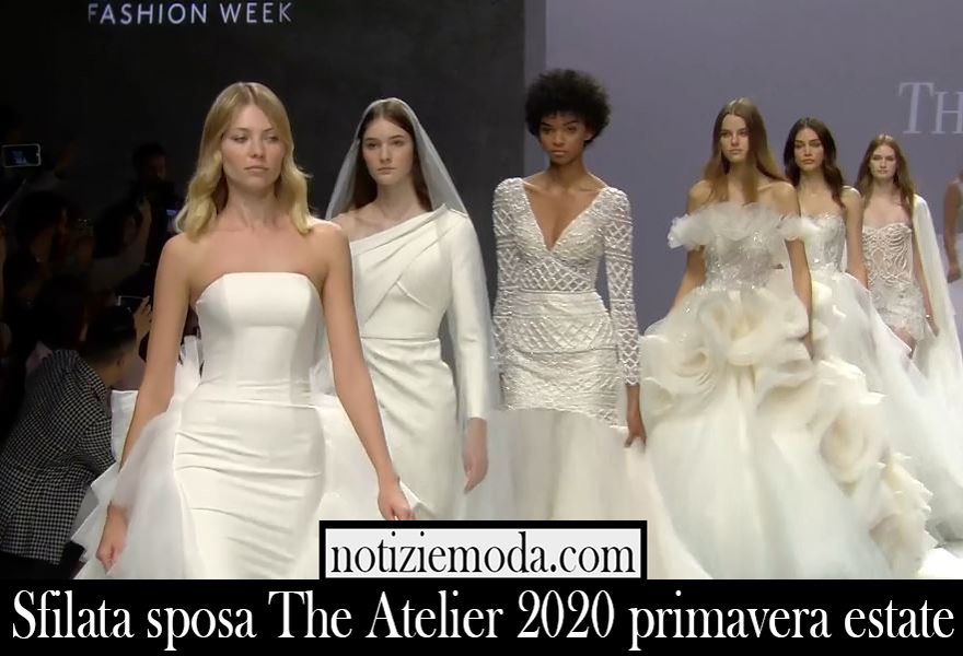 Sfilata sposa The Atelier 2020 primavera estate