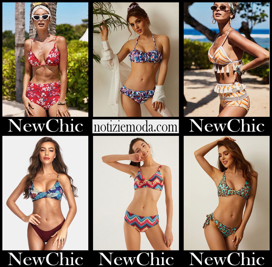 Bikini NewChic 2020 costumi da bagno donna accessori