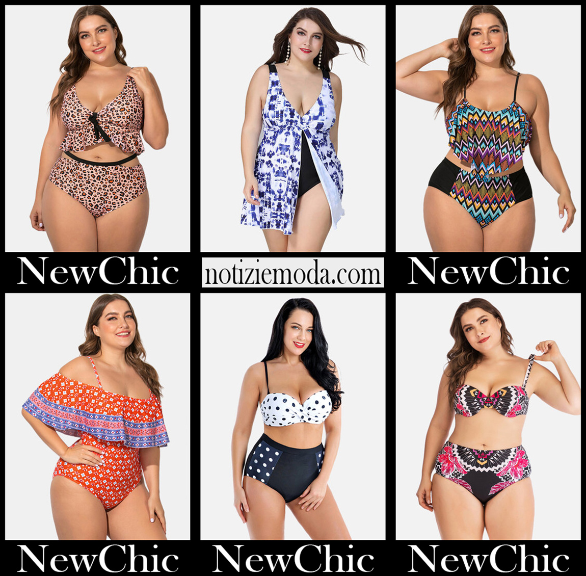 Bikini NewChic moda mare taglie comode accessori