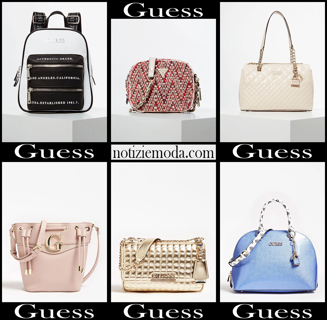 Borse Guess 2020 nuovi arrivi accessori donna