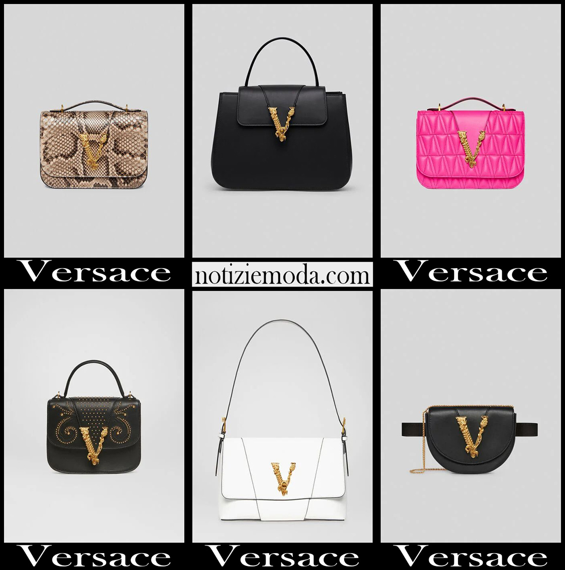 Borse Versace 2020 21 nuovi arrivi donna accessori