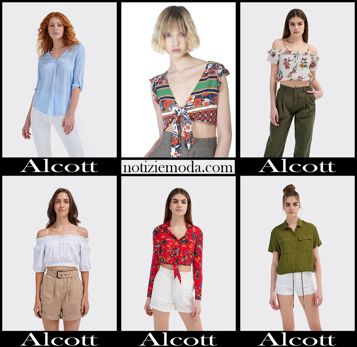 Camicie Alcott 2020 bluse abbigliamento donna