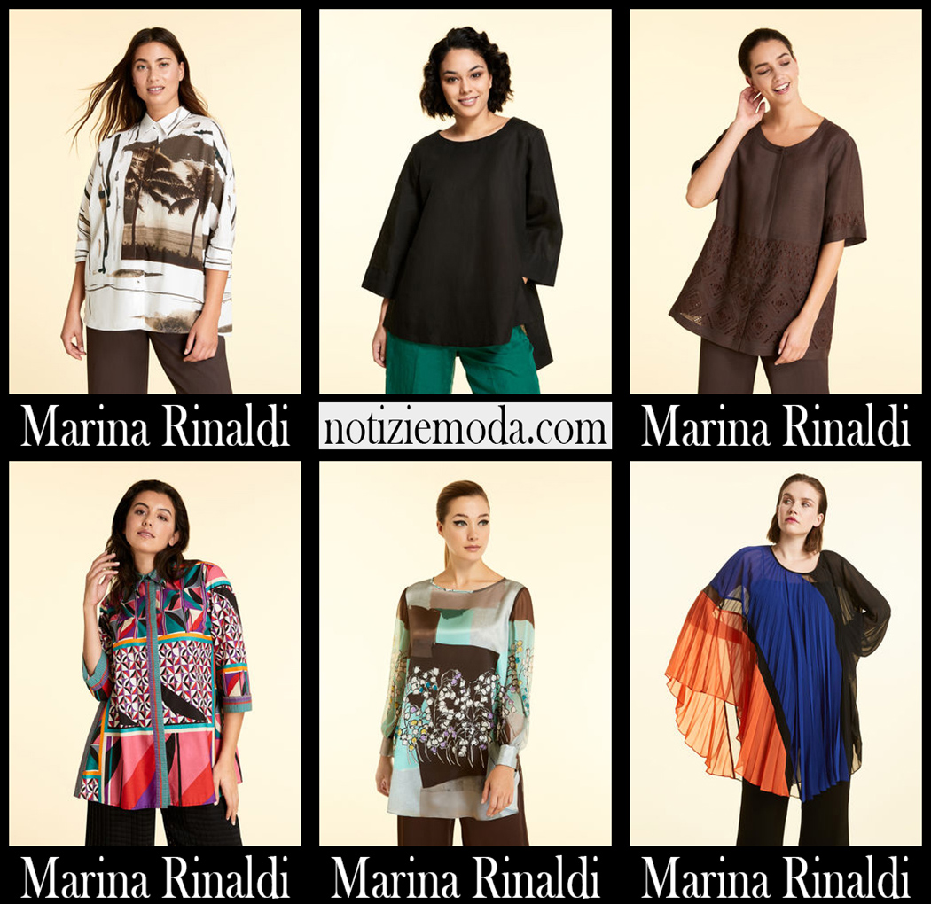 Camicie Marina Rinaldi 2020 Bluse Collezione Curvy
