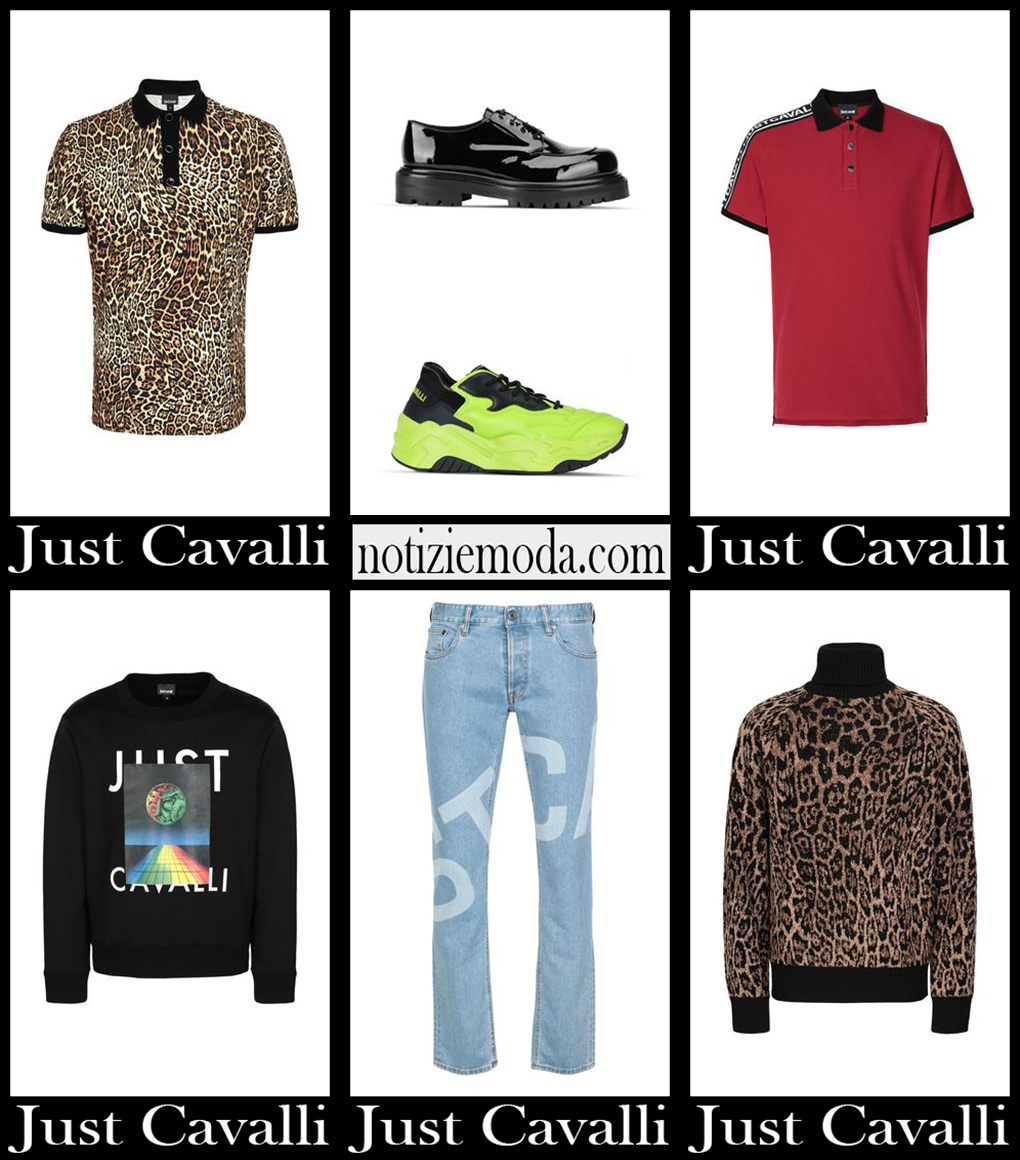 Collezione Just Cavalli 2020 21 nuovi arrivi moda uomo