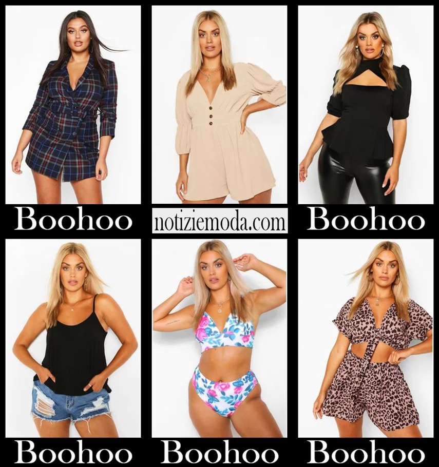 Curvy Boohoo taglie comode abbigliamento donna