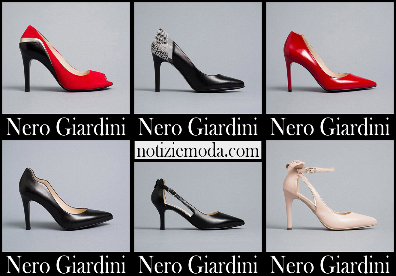 Decollete Nero Giardini 2020 nuovi arrivi scarpe donna
