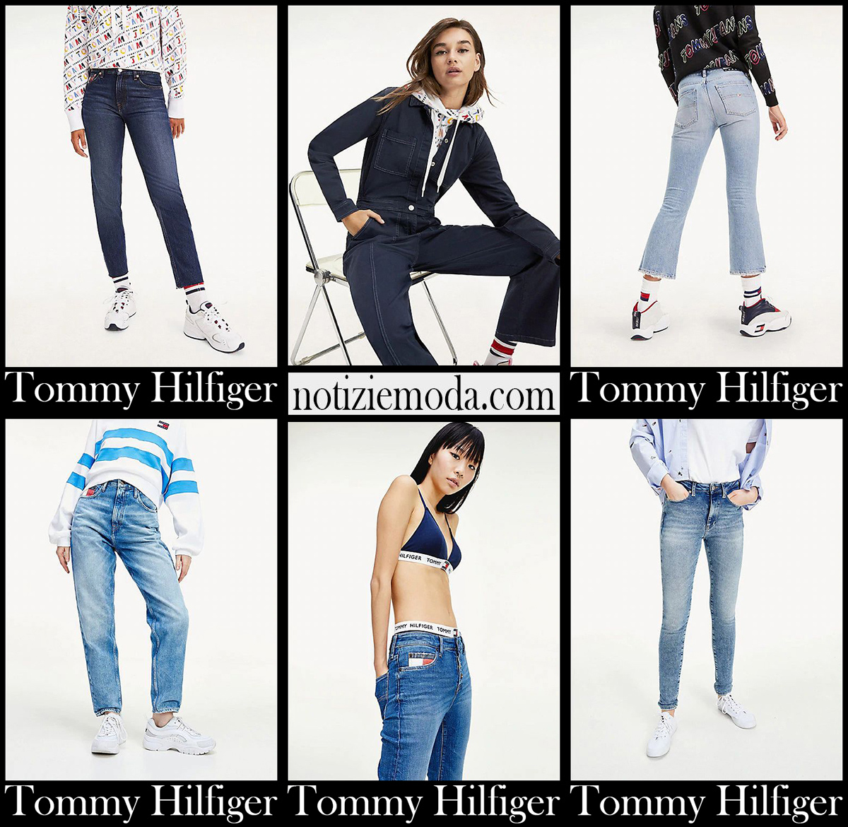 Jeans Tommy Hilfiger 2020 21 abbigliamento denim donna