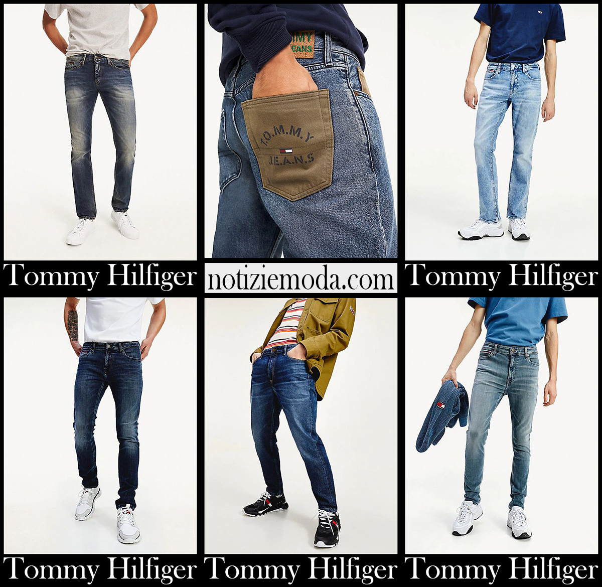 Jeans Tommy Hilfiger 2020 21 collezione denim uomo