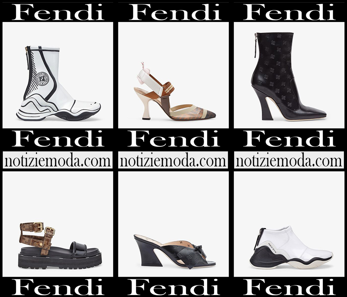 Scarpe Fendi 2020 21 nuovi arrivi calzature donna