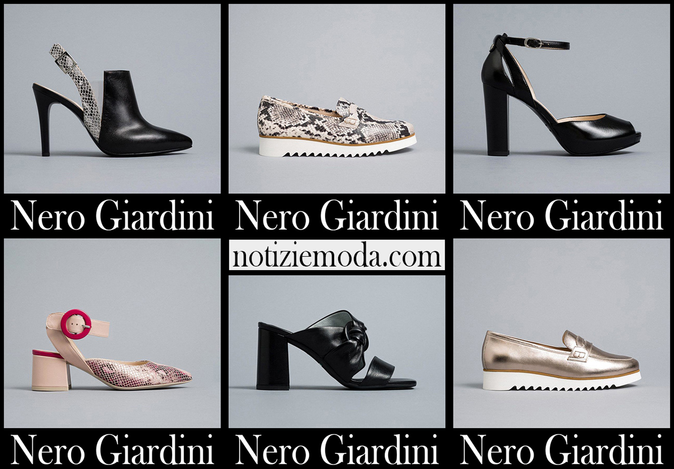 Scarpe Nero Giardini 2020 nuovi arrivi calzature donna