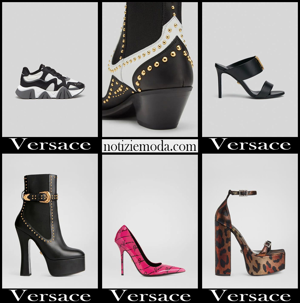 Scarpe Versace 2020 21 nuovi arrivi calzature donna