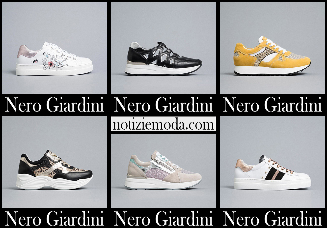 Sneakers Nero Giardini 2020 nuovi arrivi scarpe donna