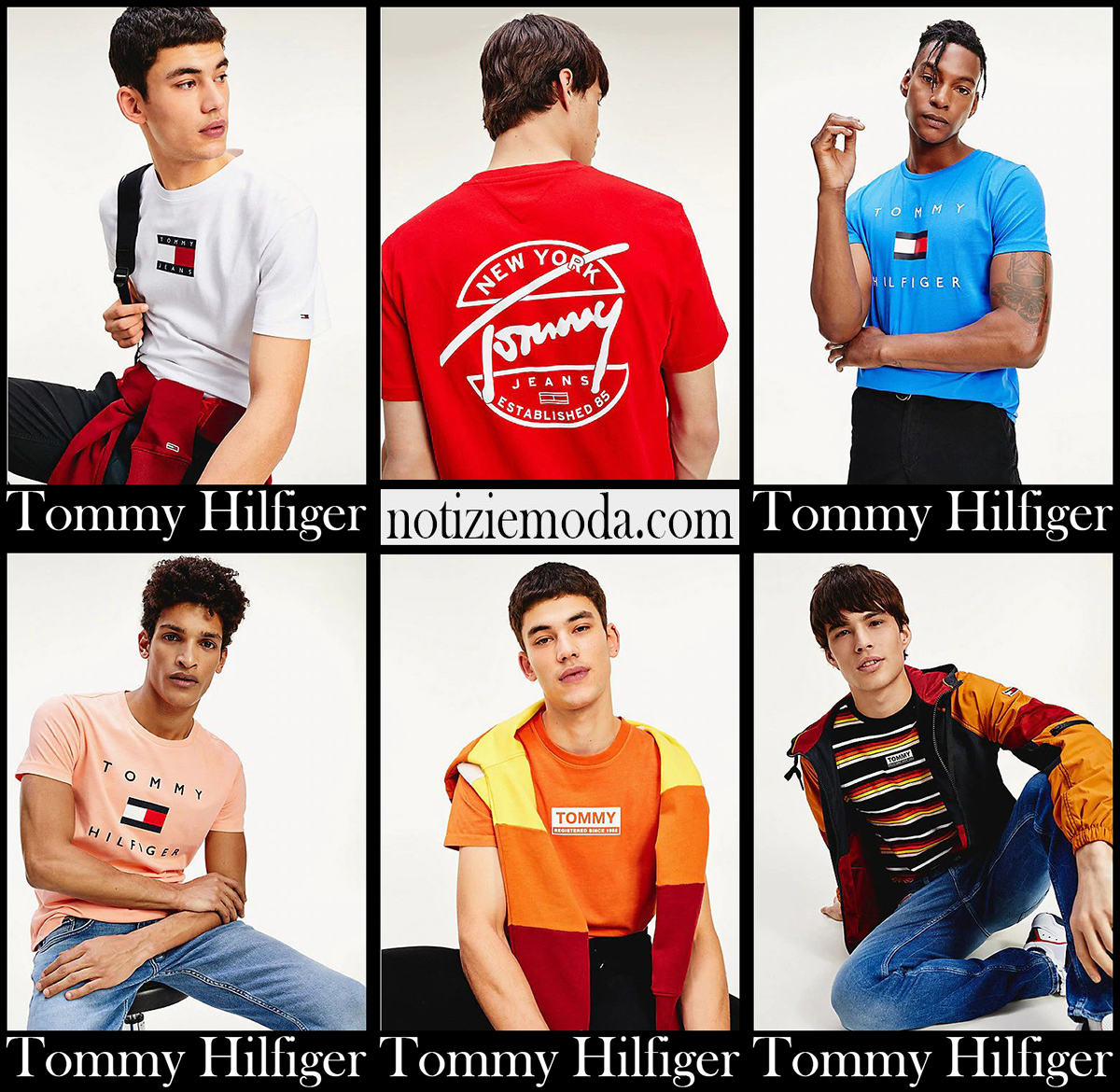 T shirts Tommy Hilfiger 2020 21 collezione uomo