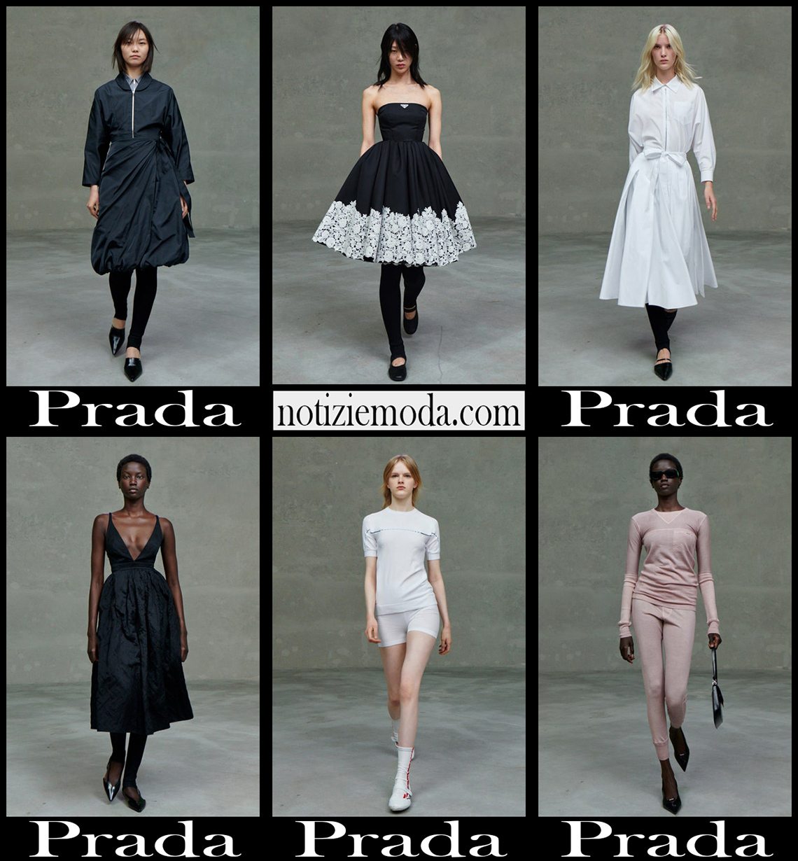 Abbigliamento donna Prada primavera estate 2021