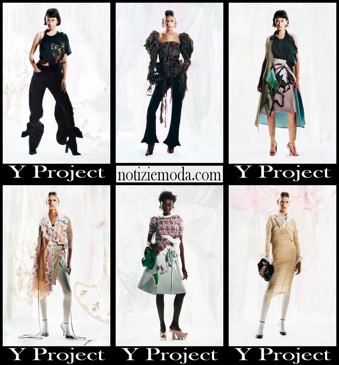 Abbigliamento donna Y Project primavera estate 2021