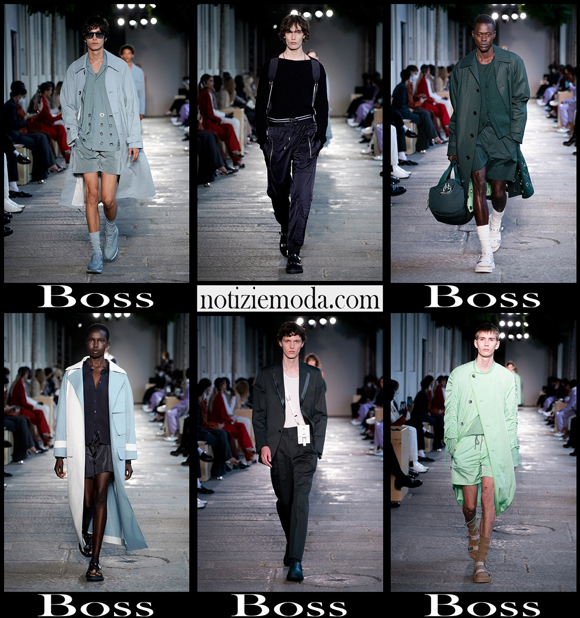 Collezione Boss primavera estate 2021 moda uomo
