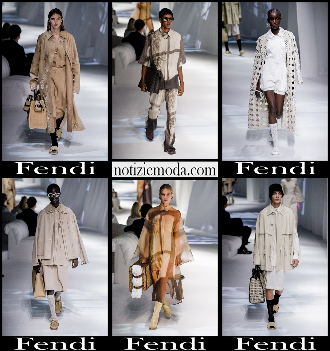 Collezione Fendi primavera estate 2021 moda