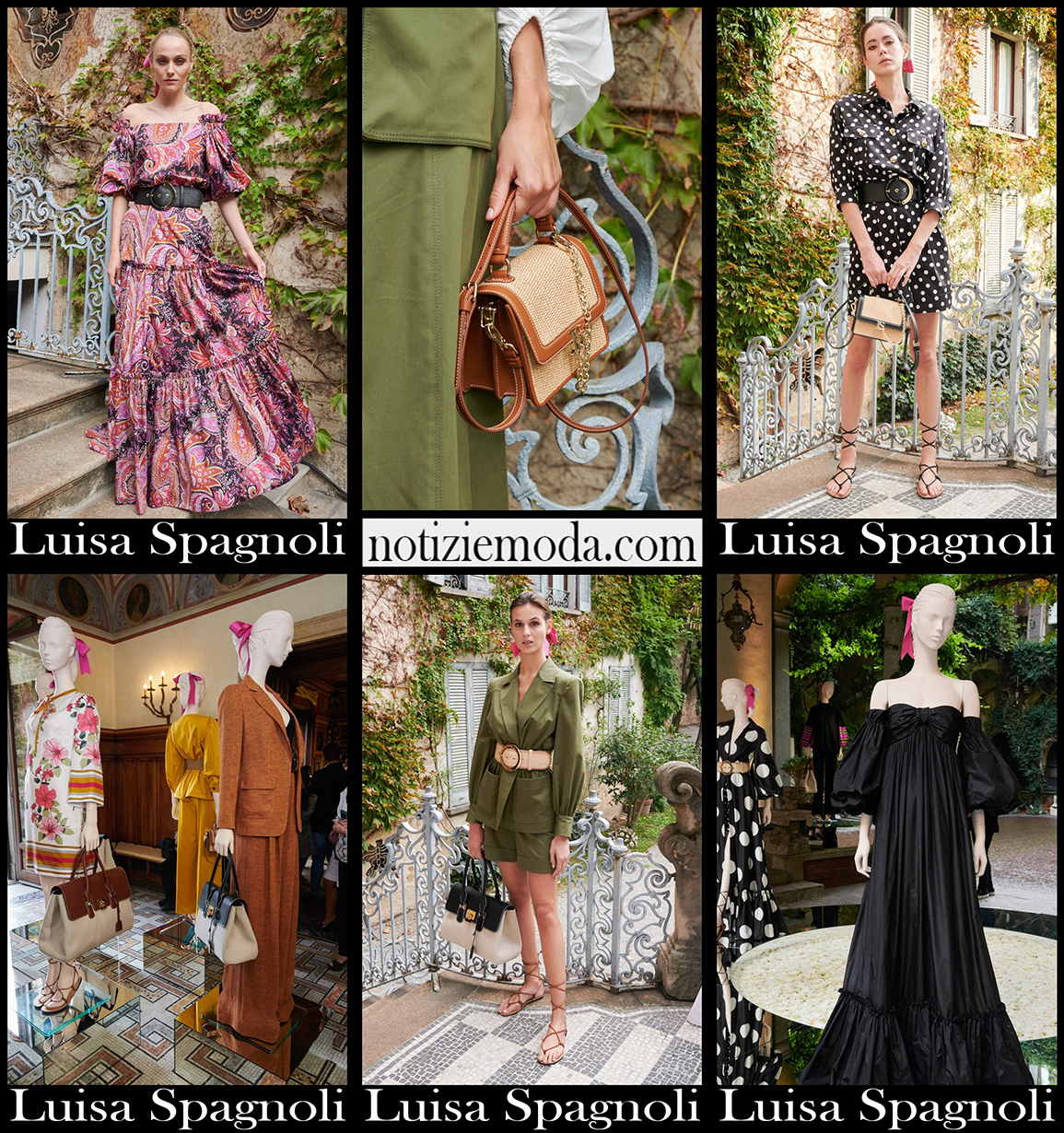 Collezione Luisa Spagnoli primavera estate 2021 moda donna