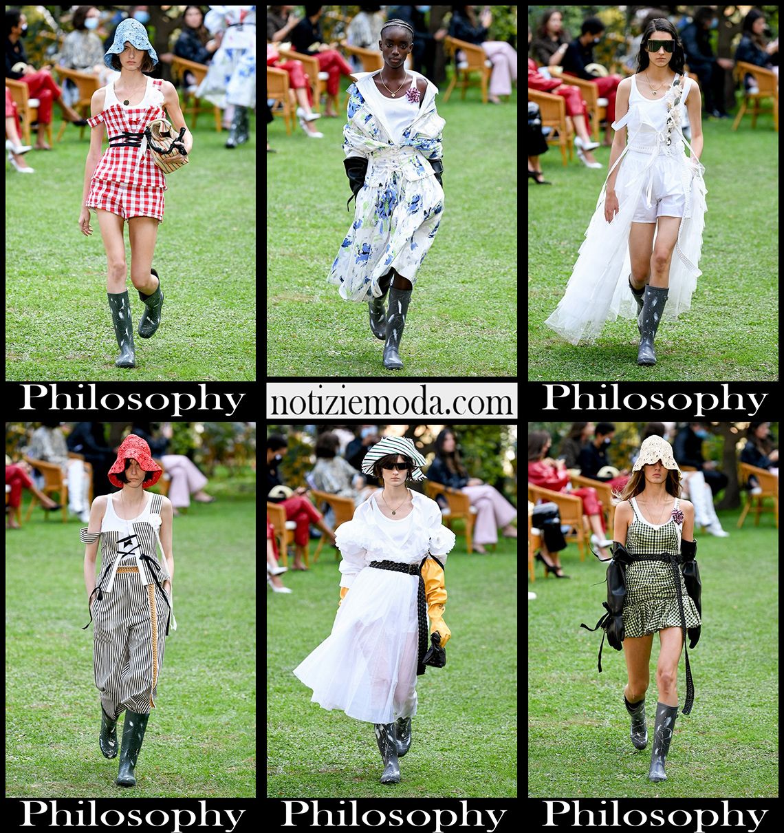 Collezione Philosophy primavera estate 2021 moda donna