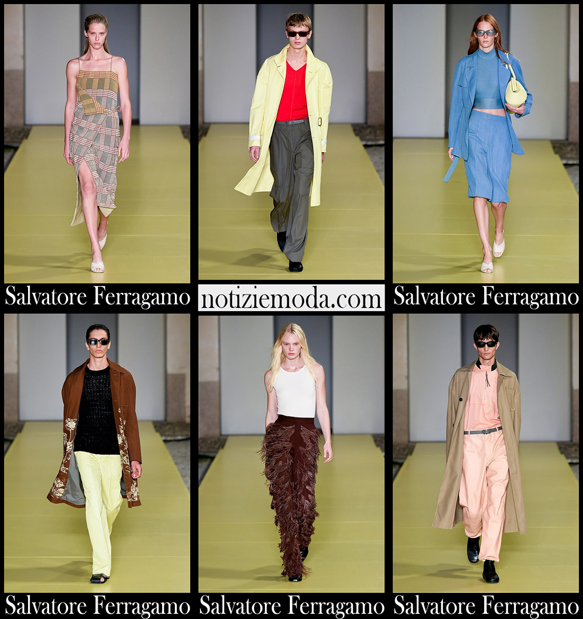 Collezione Salvatore Ferragamo primavera estate 2021 moda