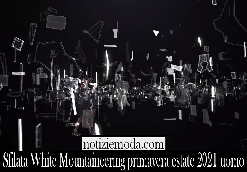 Sfilata White Mountaineering primavera estate 2021 uomo