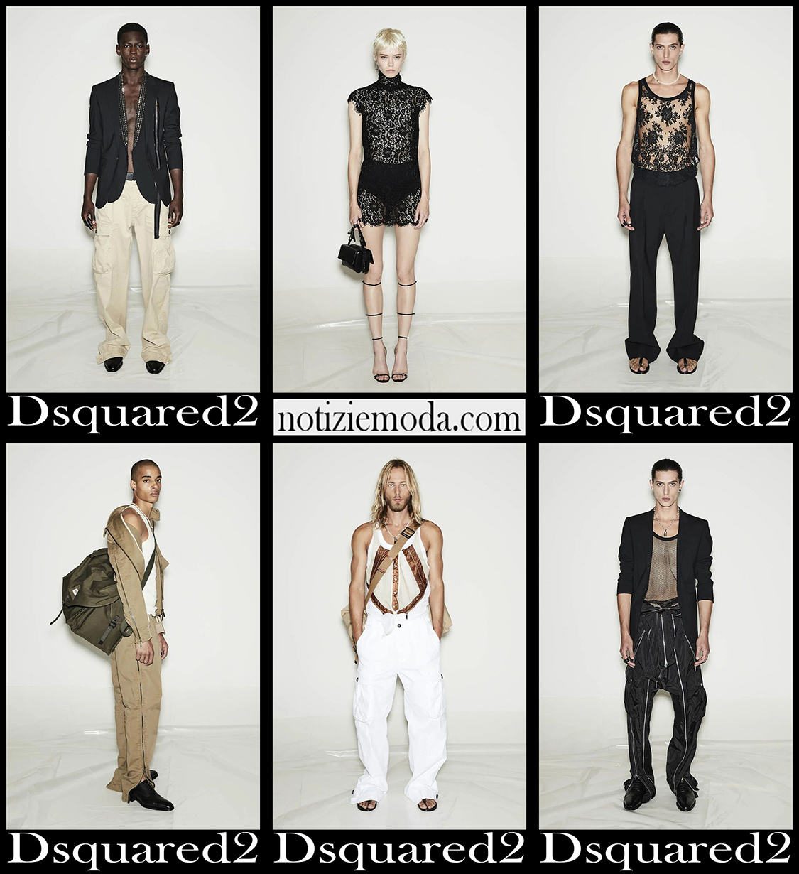 Collezione Dsquared2 primavera estate 2021 moda uomo