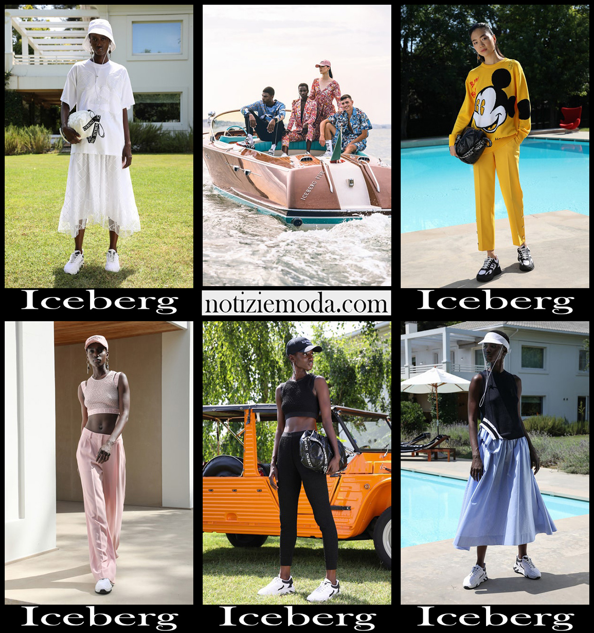 Collezione Iceberg primavera estate 2021 moda donna
