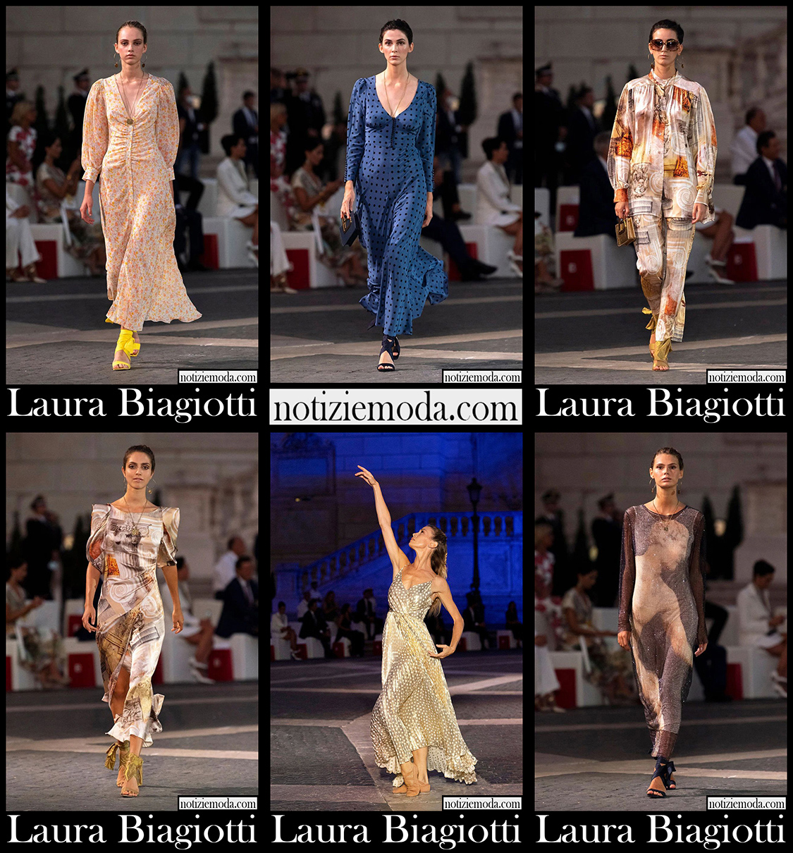 Collezione Laura Biagiotti primavera estate 2021 moda
