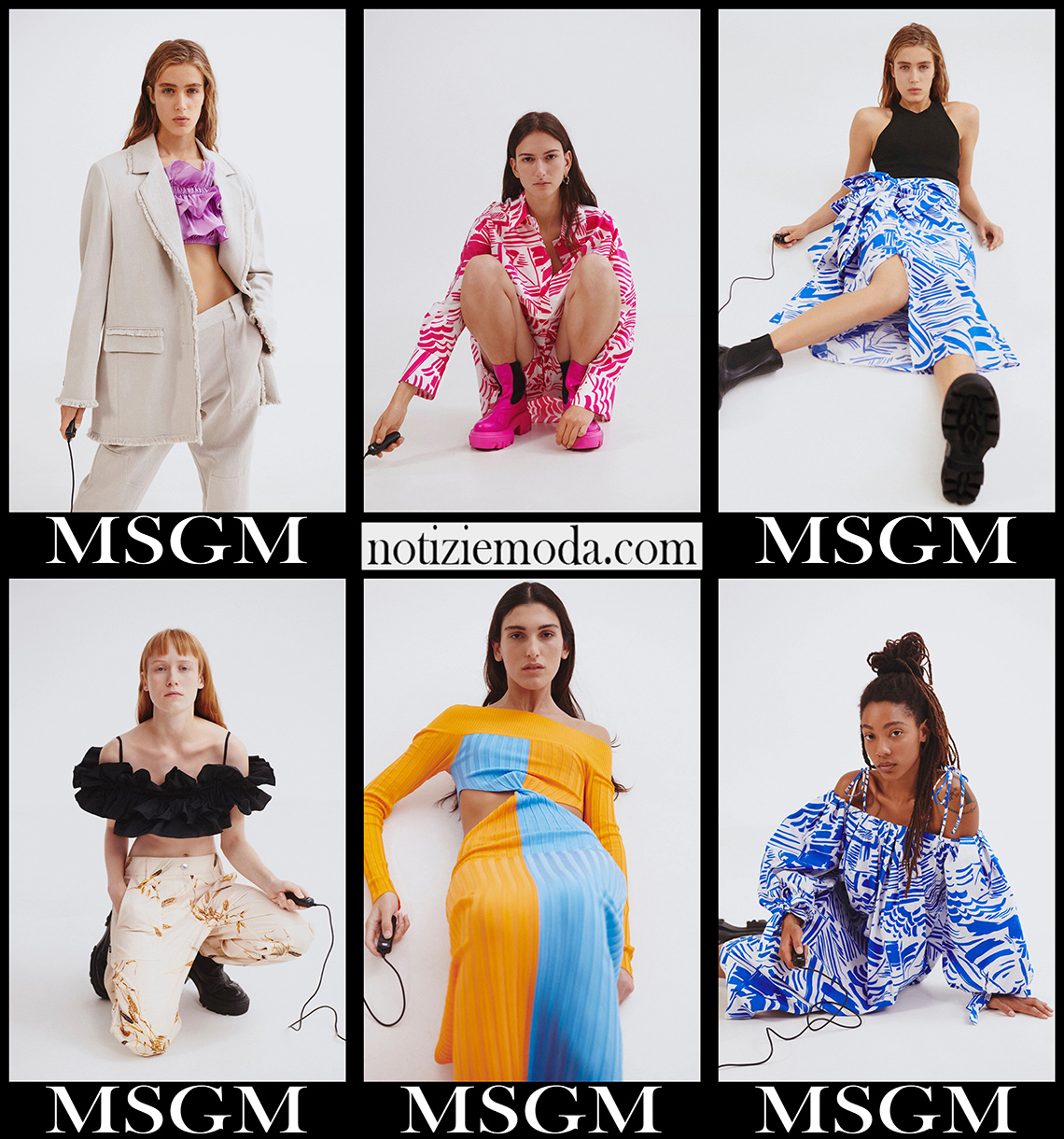 Collezione MSGM primavera estate 2021 moda donna