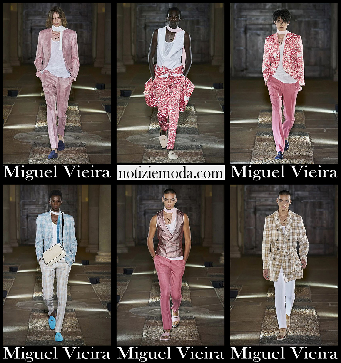 Collezione Miguel Vieira primavera estate 2021 moda uomo