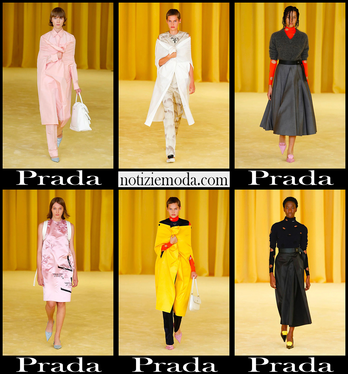 Collezione Prada primavera estate 2021 moda donna