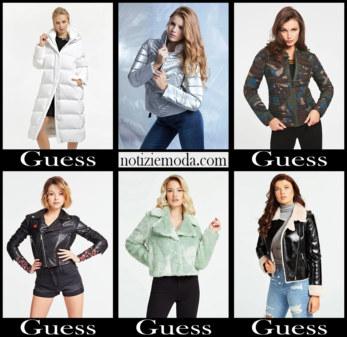 Giacche Guess 20 2021 autunno inverno moda donna