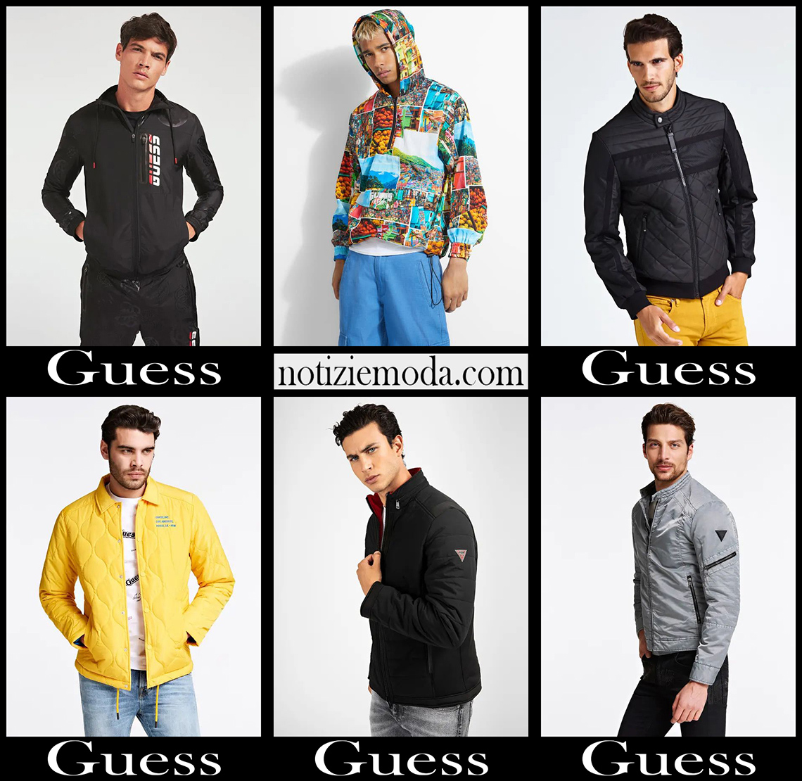 Giacche Guess 20 2021 autunno inverno moda uomo