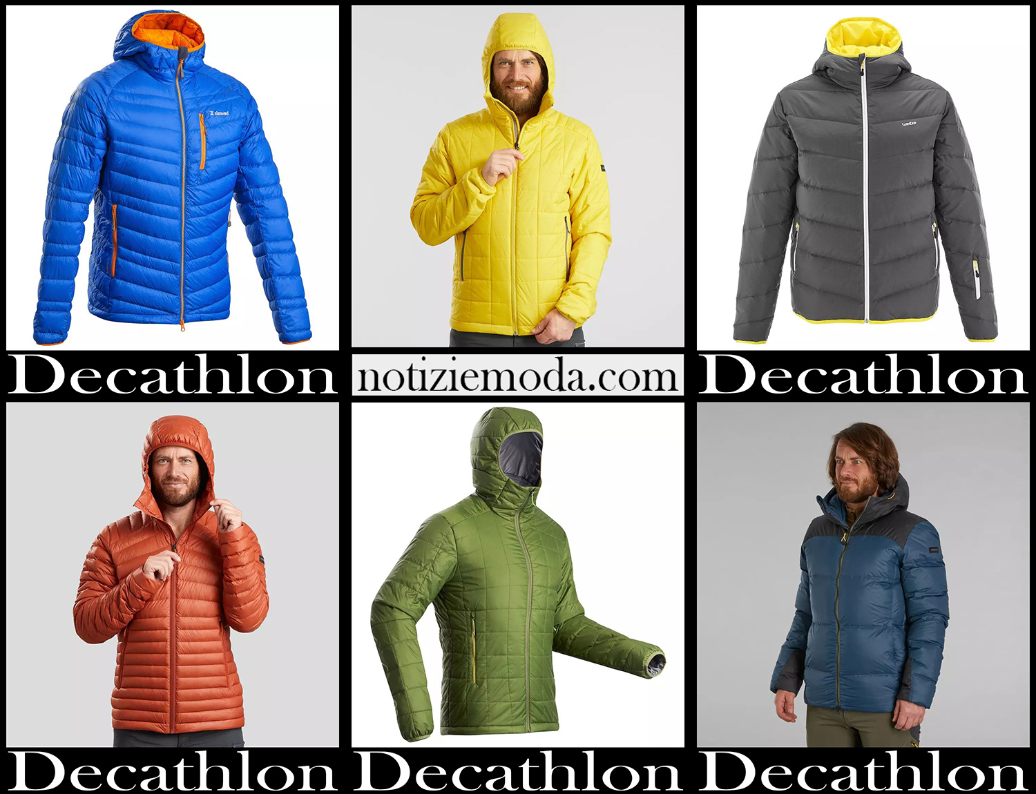 Piumini Decathlon 20 2021 autunno inverno moda uomo