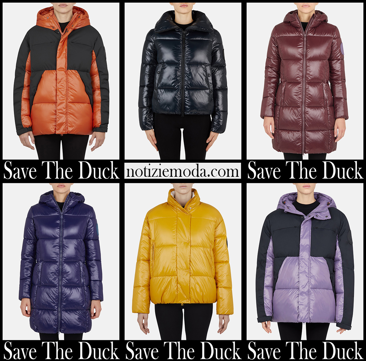 Piumini Save The Duck 20 2021 autunno inverno donna