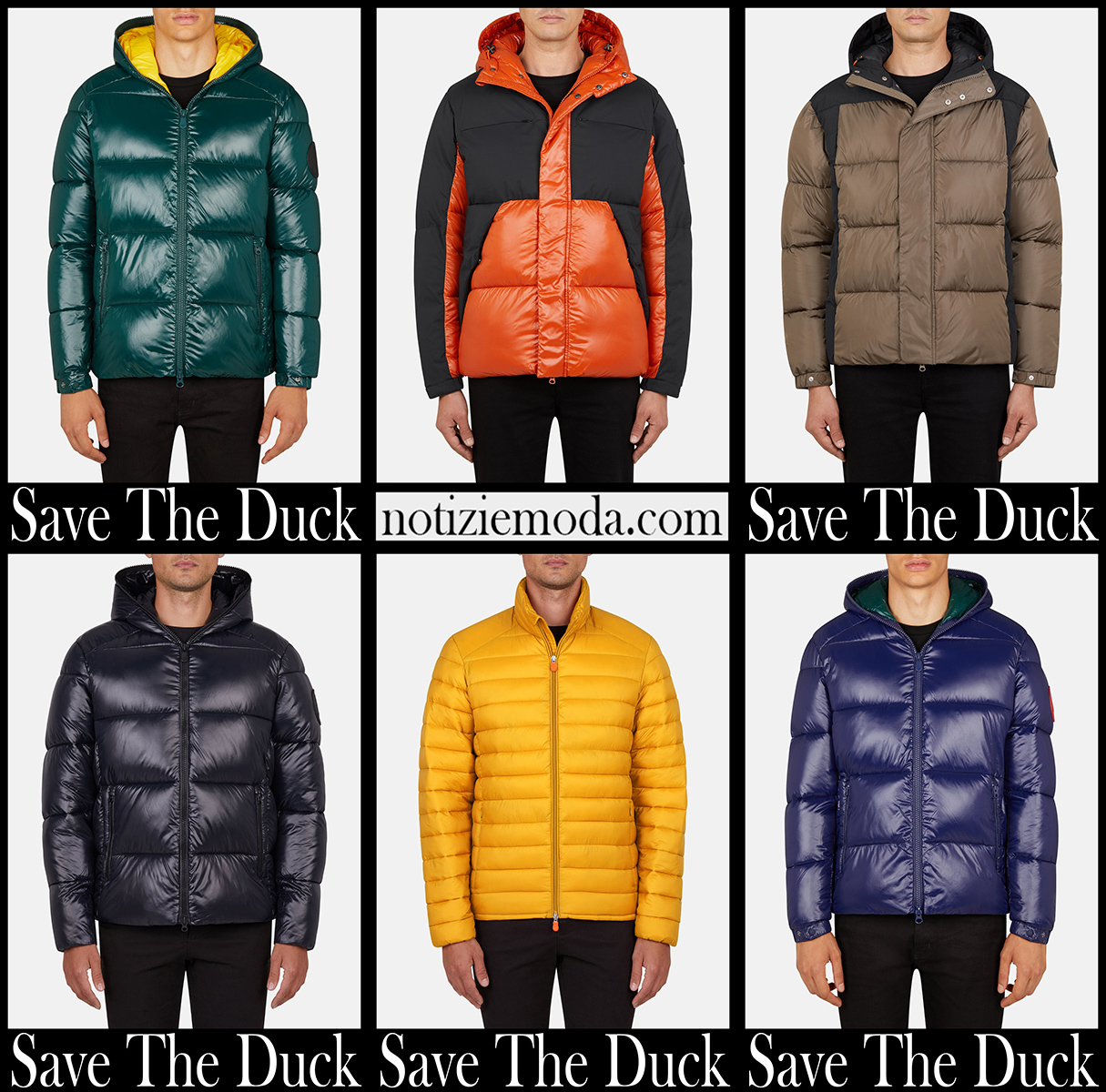 Piumini Save The Duck 20 2021 autunno inverno uomo