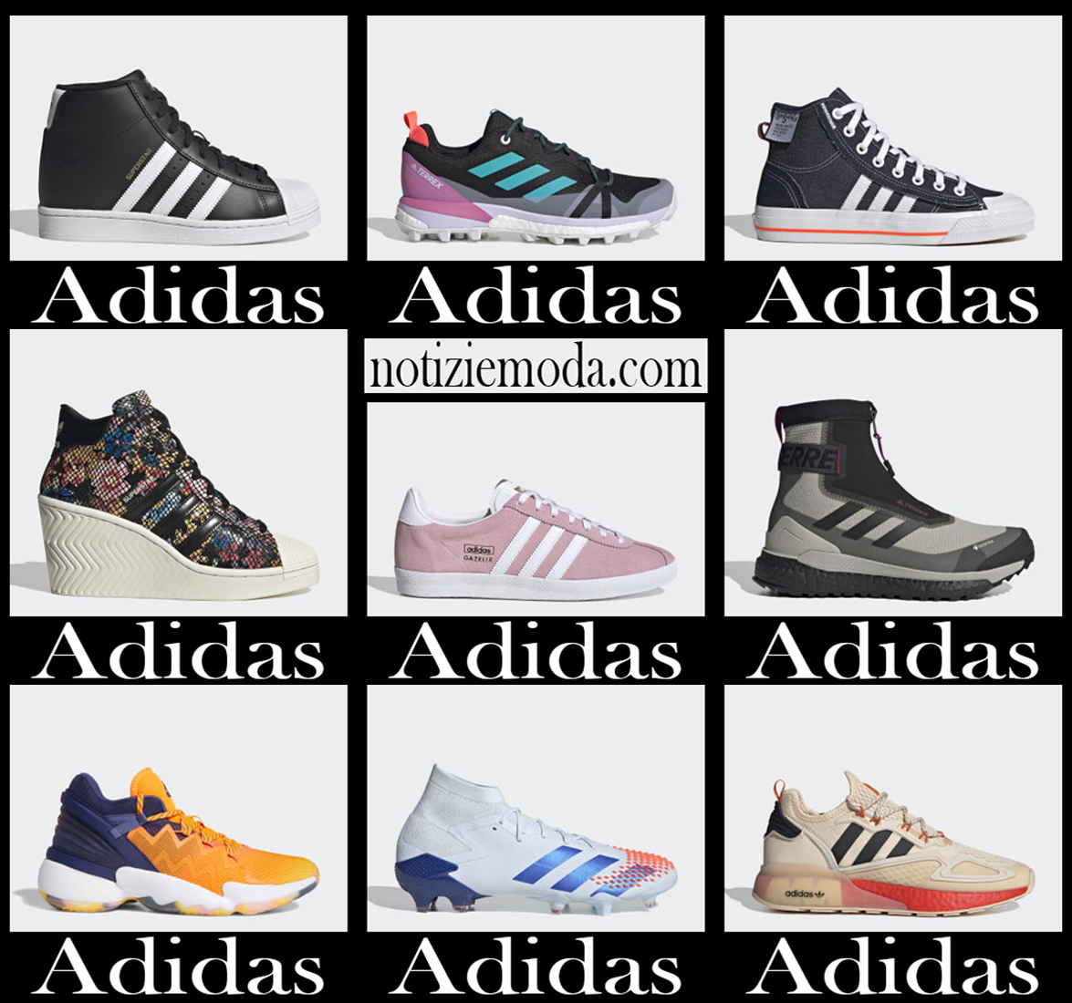 Scarpe Adidas 20 2021 autunno inverno moda donna