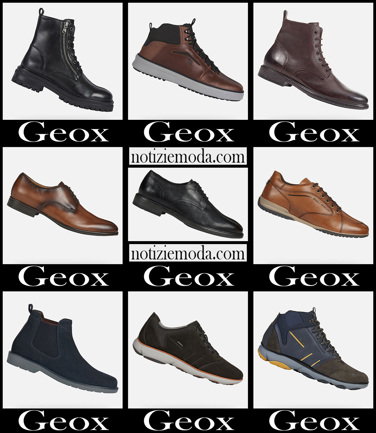 Scarpe Geox 20 2021 autunno inverno moda uomo