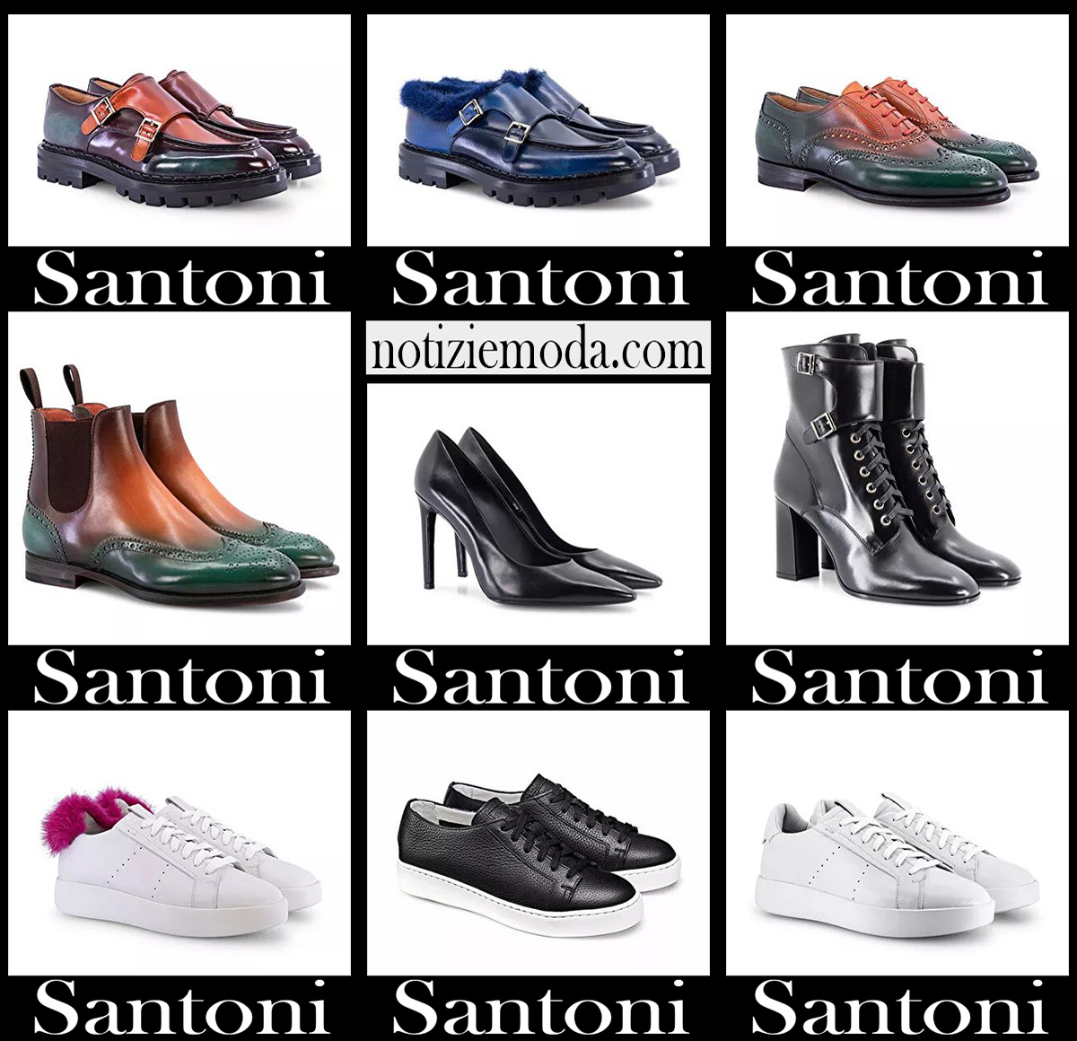 Scarpe Santoni 20 2021 autunno inverno moda donna