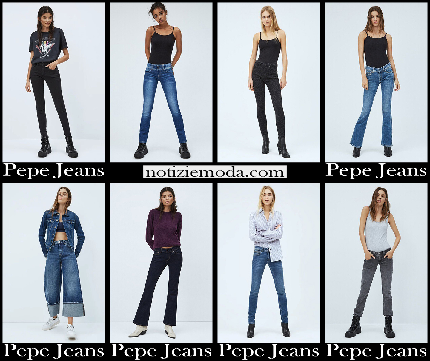 Nuovi arrivi Pepe Jeans 2021 abbigliamento denim donna