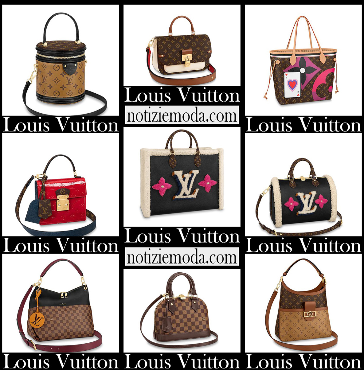 Nuovi arrivi borse Louis Vuitton 2021 accessori donna