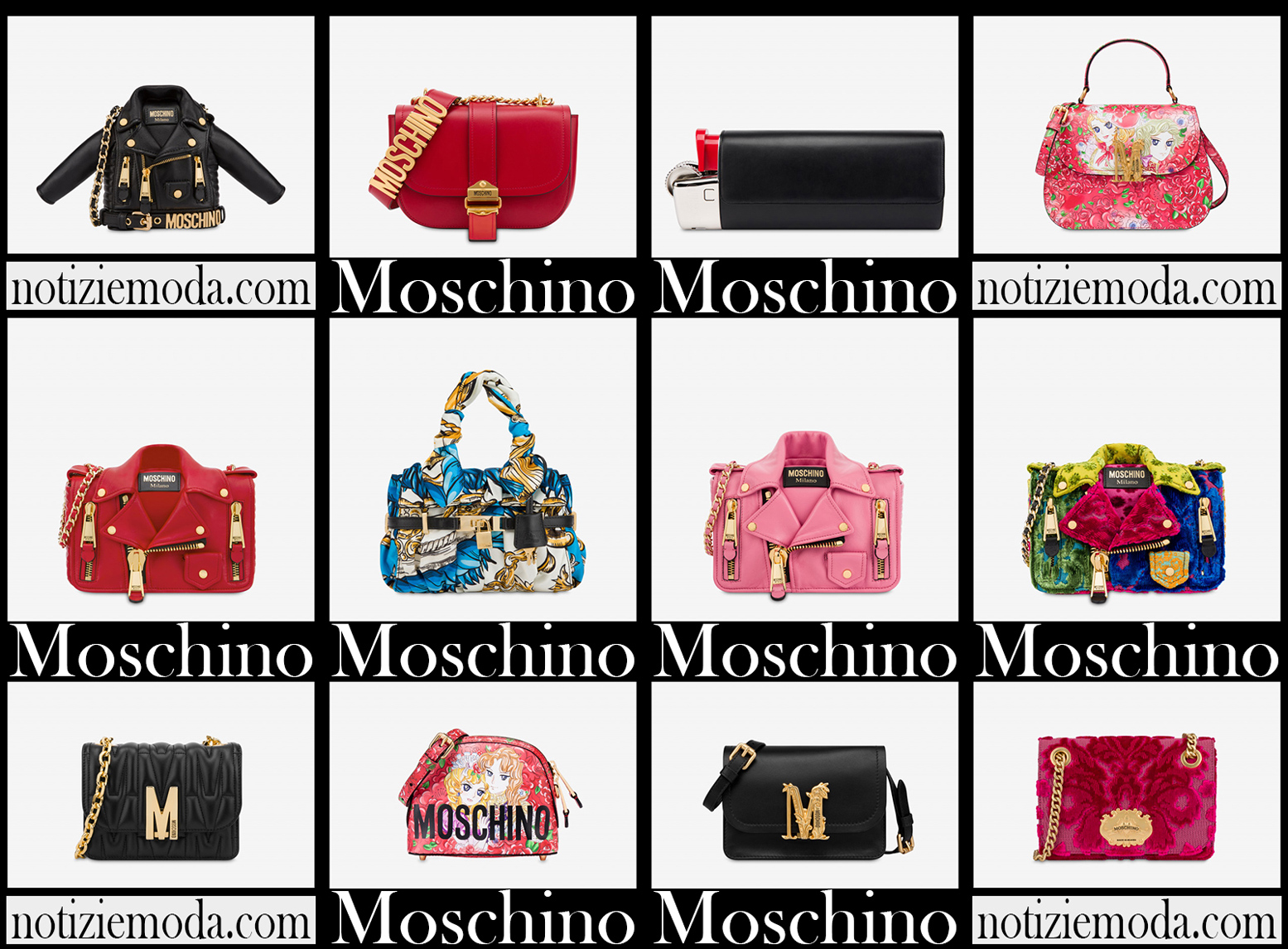 Nuovi arrivi borse Moschino 2021 accessori moda donna