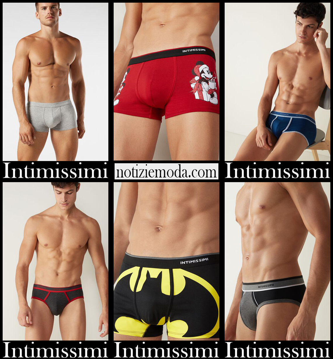 Nuovi arrivi intimo Intimissimi 21 boxer slip moda uomo