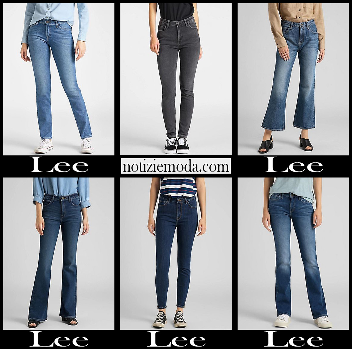 Nuovi arrivi jeans Lee 2021 abbigliamento denim donna