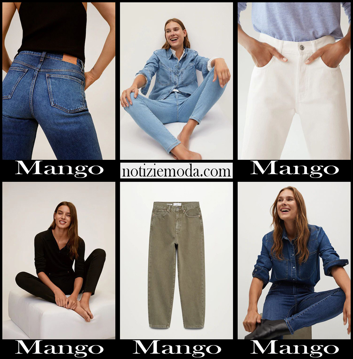 Nuovi arrivi jeans Mango 2021 autunno inverno donna