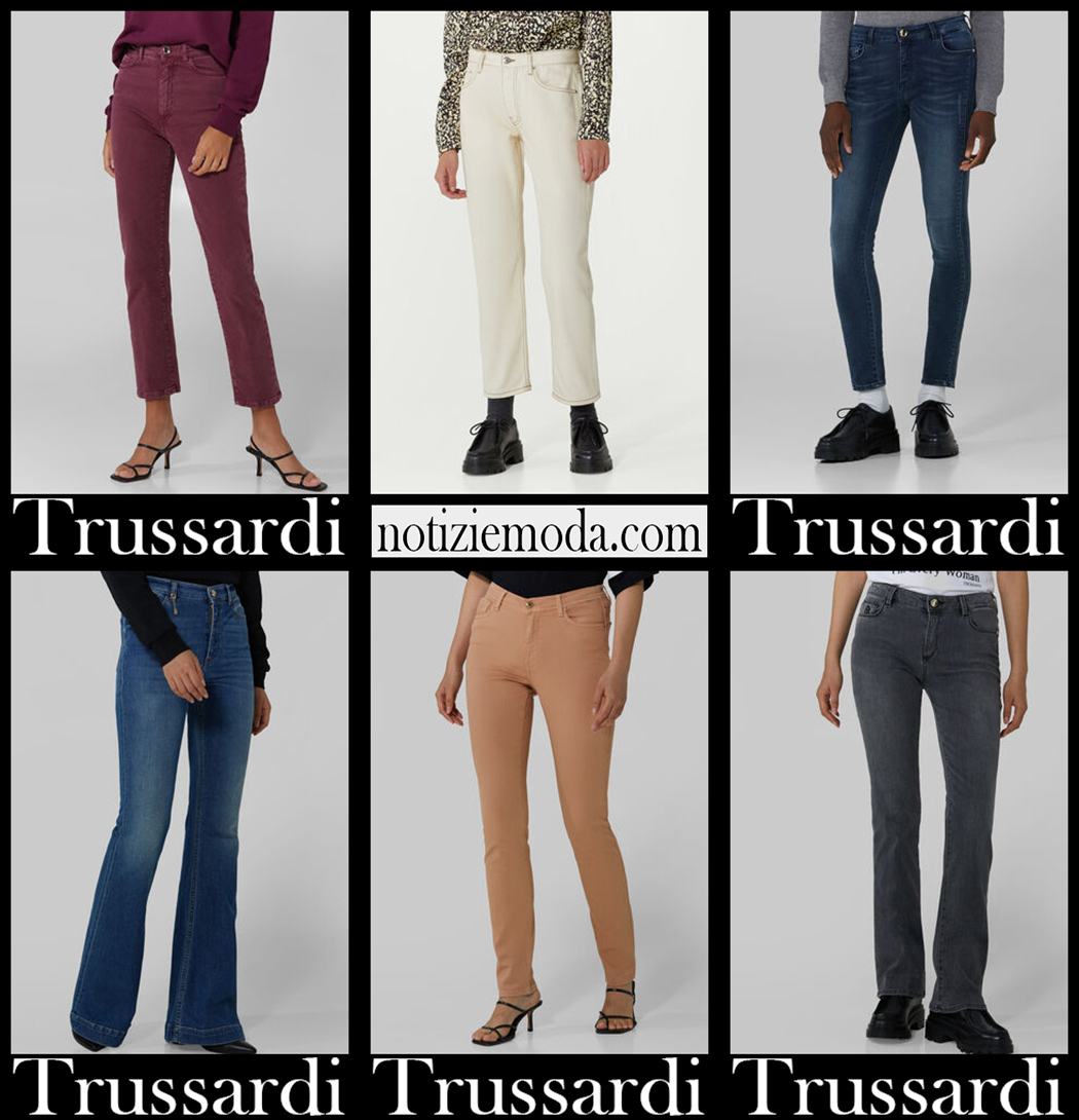 Nuovi arrivi jeans Trussardi 2021 abbigliamento donna